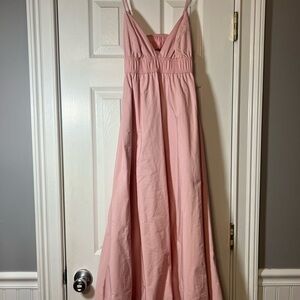 Aritzia Pink Maxi Dress